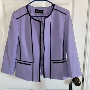 Black Label: Purple and Black Blazer